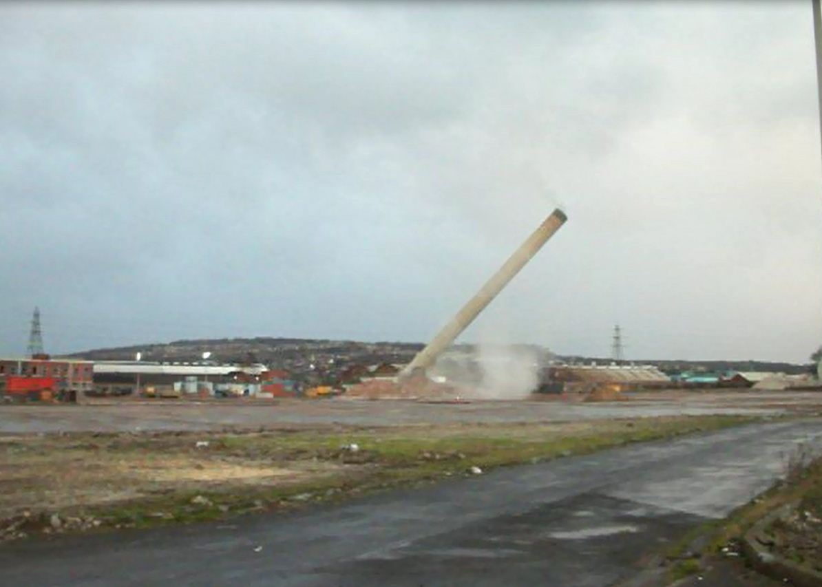 Controlled Demolition Pillars