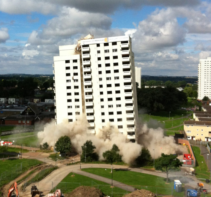 Building demolition