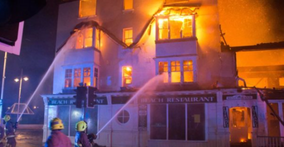 Demolition and Site Clearance of Fire Damaged Property Bognor Regis