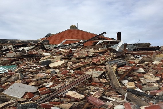 Demolition and Site Clearance of Fire Damaged Property Bognor Regis