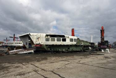 Princess Margaret Hovercraft Dismantling